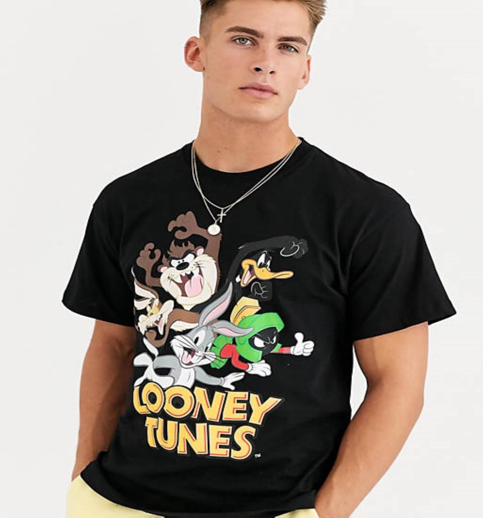 Looney Tunes Boxes Shirt Tweety Bird Shirt Lola Bugs Bunny Looney Tunes Shirt Looney Tunes Retro Group Unisex S-5 T-Shirt