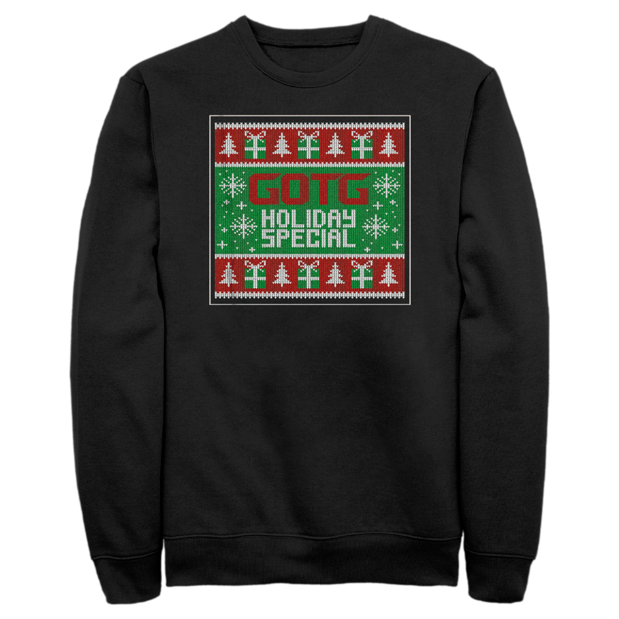 Men’S Guardians Of The Galaxy Holiday Special Christmas Sweater Square Sweatshirt