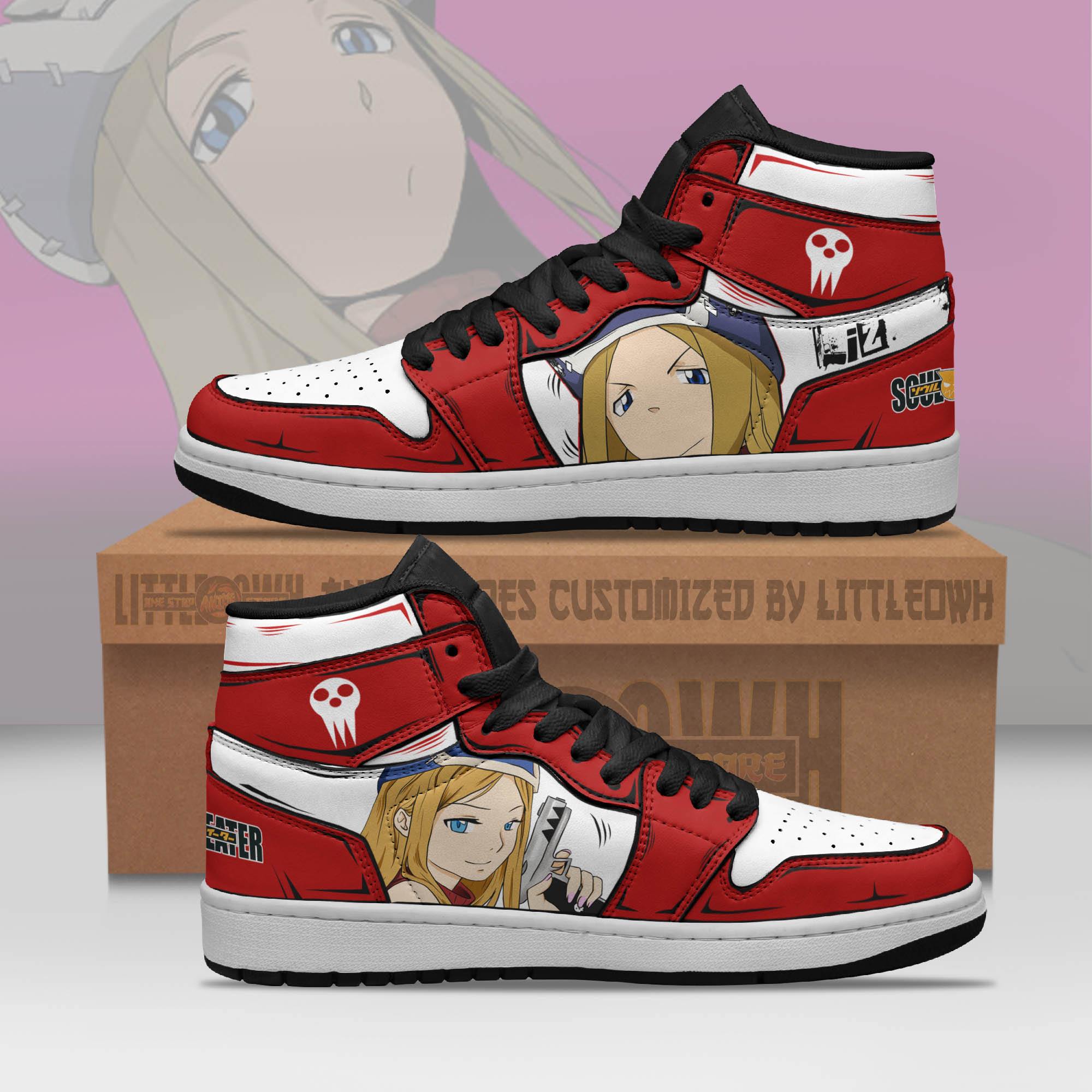 Soul Eater Shoes Elizabeth Thompson Anime Sneakers