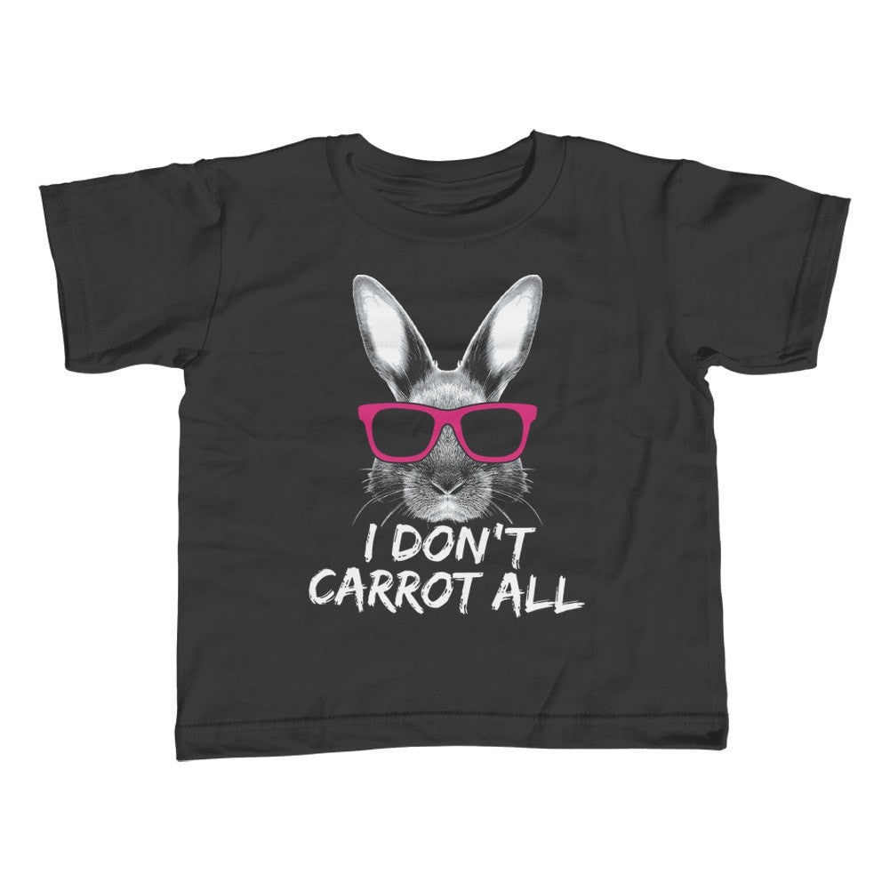 Boy’S I Don’T Carrot All Bunny Rabbit T-Shirt