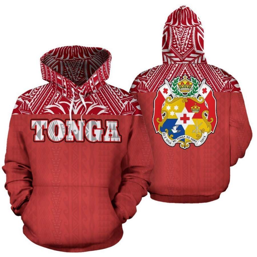 Tonga All Over Hoodie – Polynesian Hoodie Style – BN09