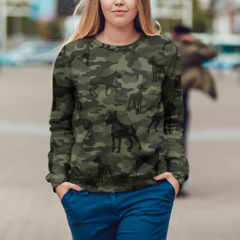 Great Dane Camo Sweatshirt