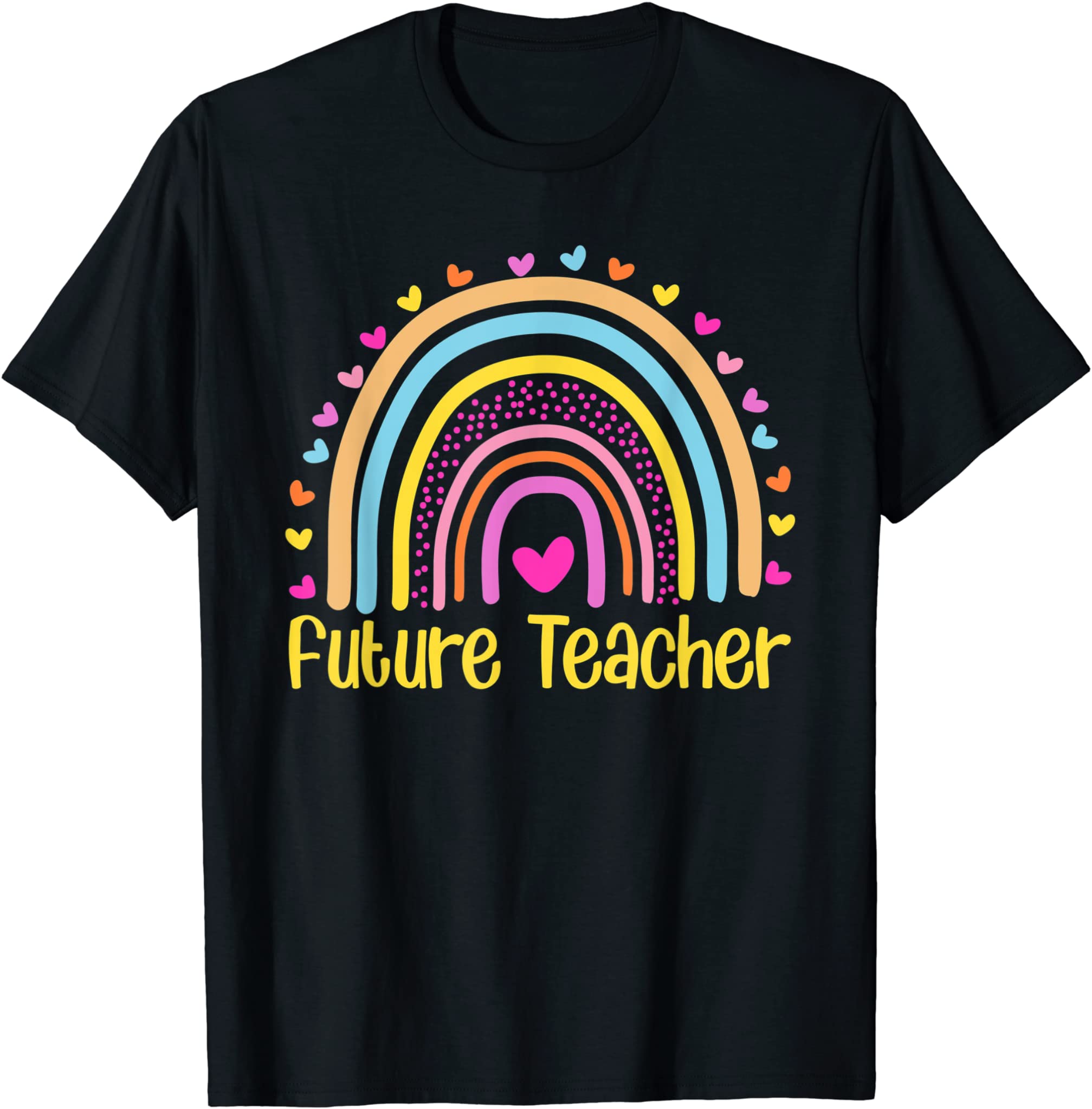 Future Teacher Rainbow T-Shirt