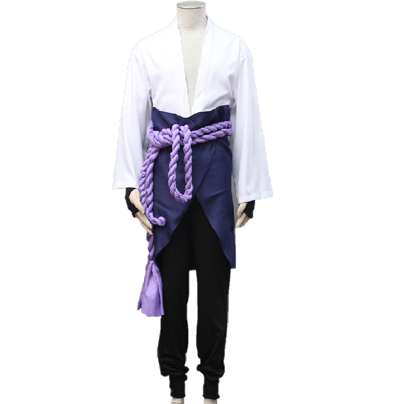 Anime Cosplay Sasuke Suit Costume Halloween Cosplay Shoes Comic Uchiha Cosplay Suit Roleplaying Clothes Stage Performance Man alx