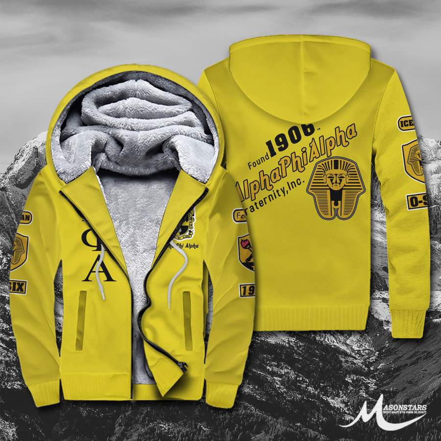 Alpha Phi Alpha Fleece Zip Hoodies 211020195