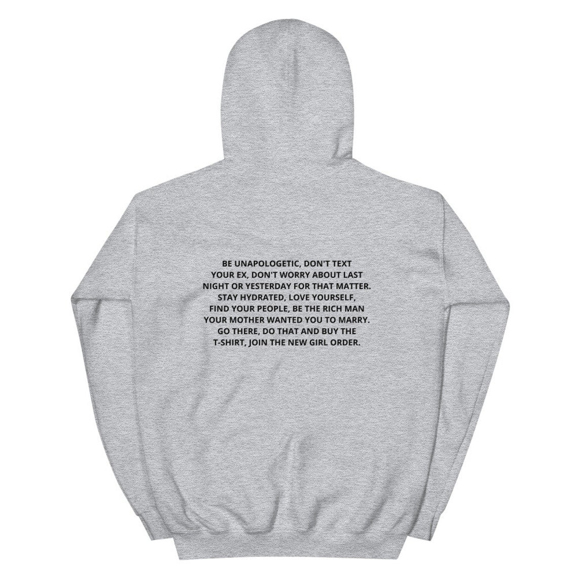 Be Unapologetic, Don’t Text Your cute Hoodie Women Hoody Sweatshirts funny Pullovers unisex pure cotton top jumper quote hoodies alx