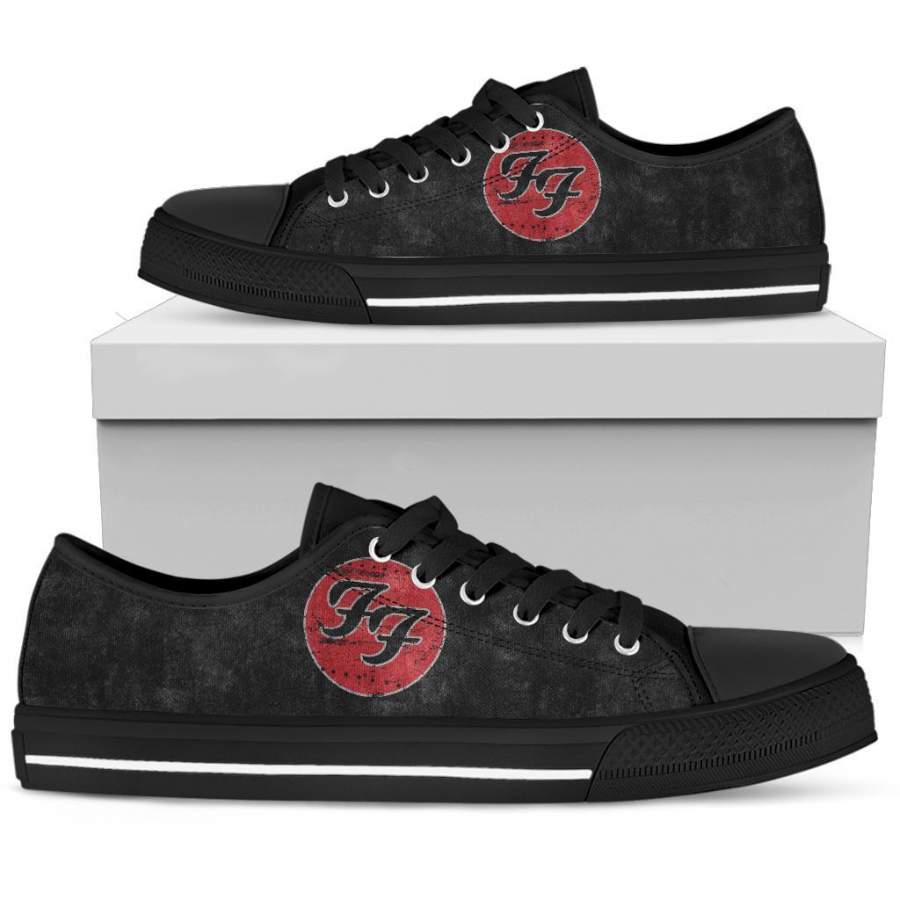 Foo Fighters Low Top Shoes