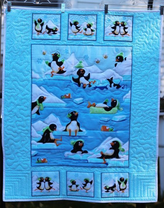 Penguin Quilt Cudjs