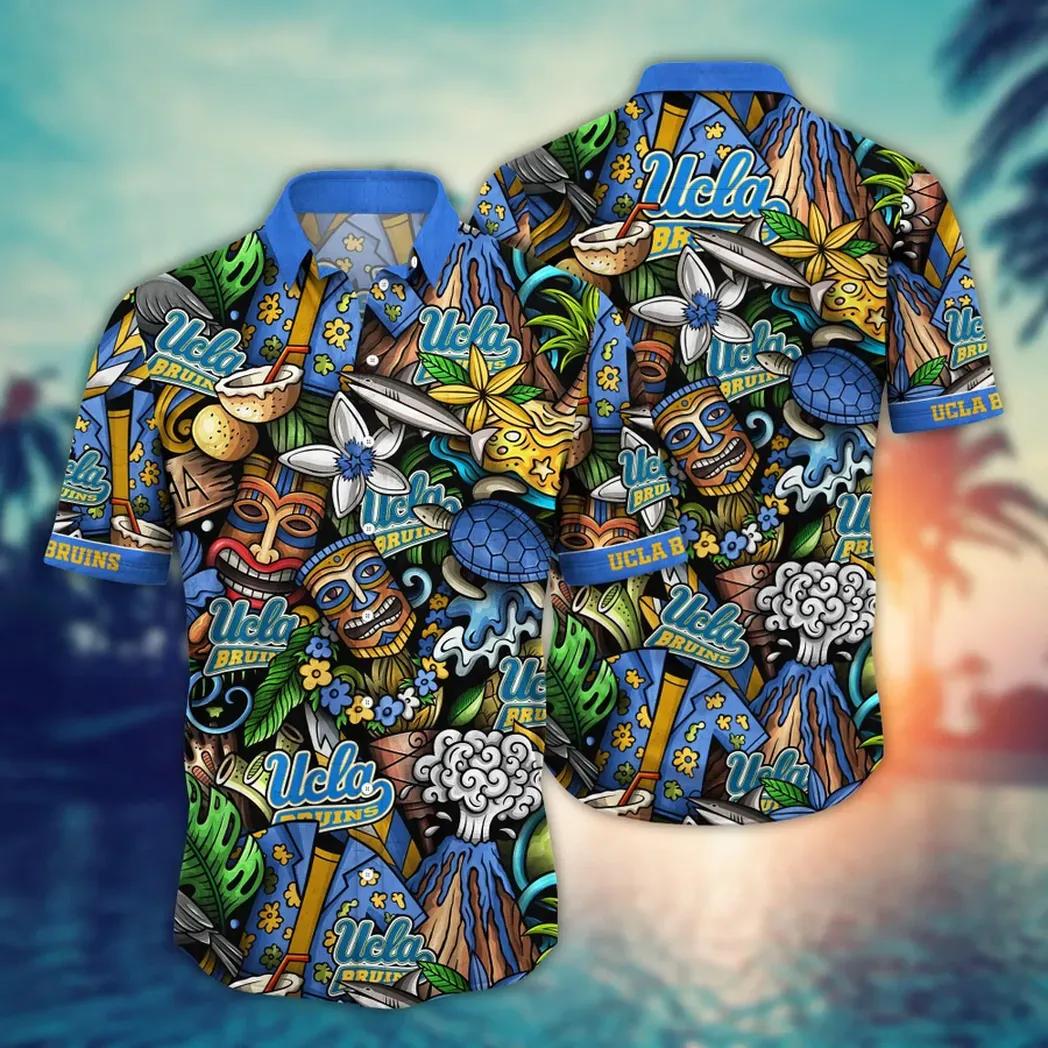 Ucla Bruins Ncaa Flower Aloha Hawaiian Shirt 6, Ncaa Hawaiian Shirt