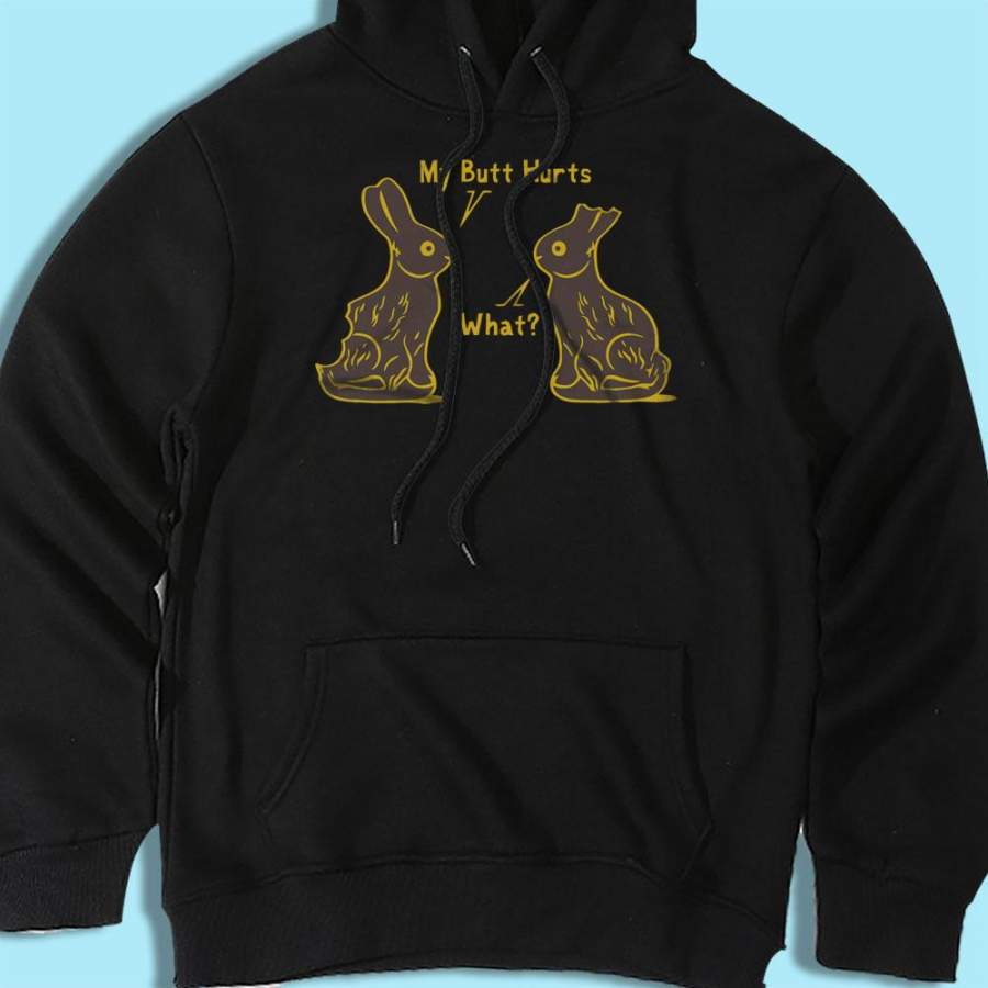 Rabbit My Butt Hurts What Men’S Hoodie