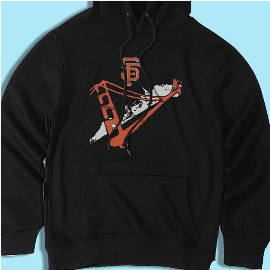 San Francisco Giants Stencil Men’S Hoodie