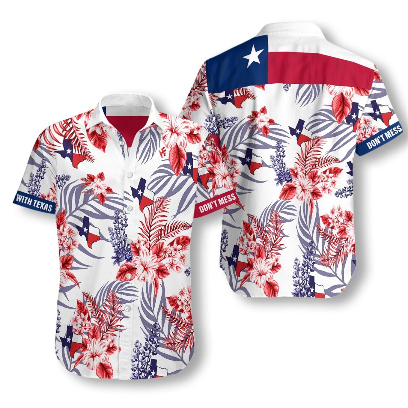 Texas Proud Bluebonnet Ez05 2707 Hawaiian Shirt