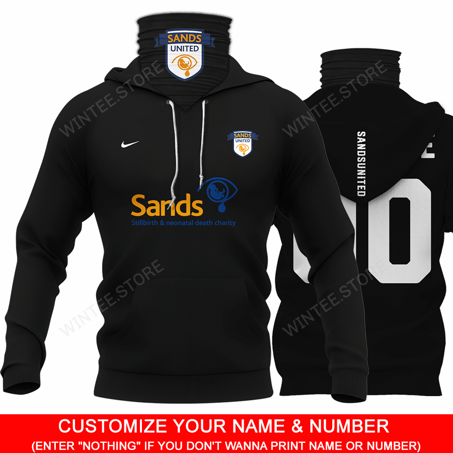 33SandsUnited001 |HoodieMask| CUSTOMIZE YOUR NAME & NUMBER | HOT SALE 3D PRINTED