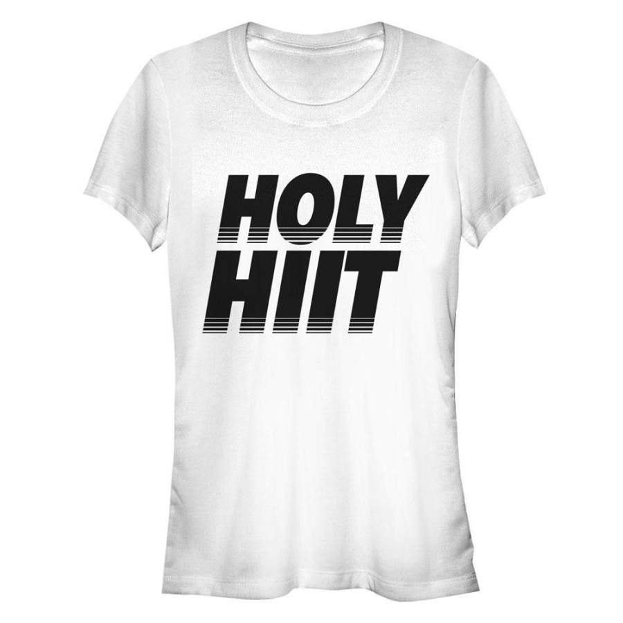 CHIN UP Junior’s Holy HIIT  T Shirt White