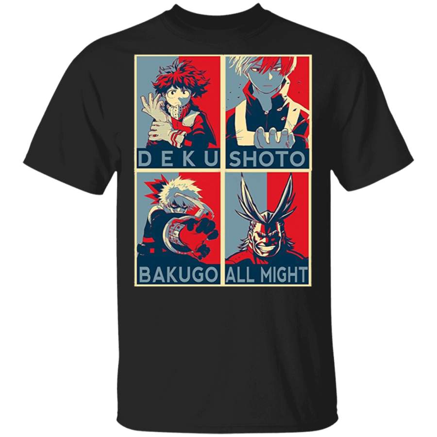 All Migh Hero My Hero Academia Shirt