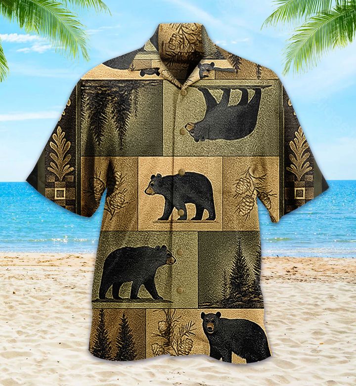 Rustic Bear Hawaii Shirt Ha5294