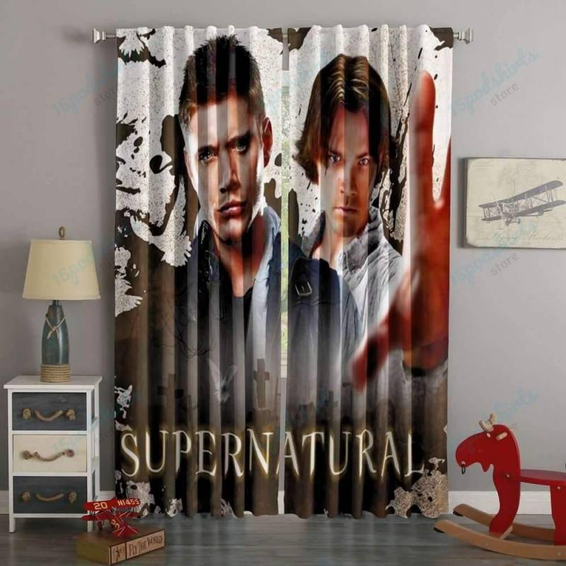 3D Printed Supernatural Style Custom Living Room Curtains