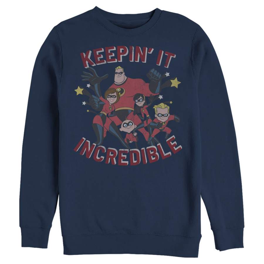 The Incredibles Men’s Keepin’ It Incredible  Sweatshirt