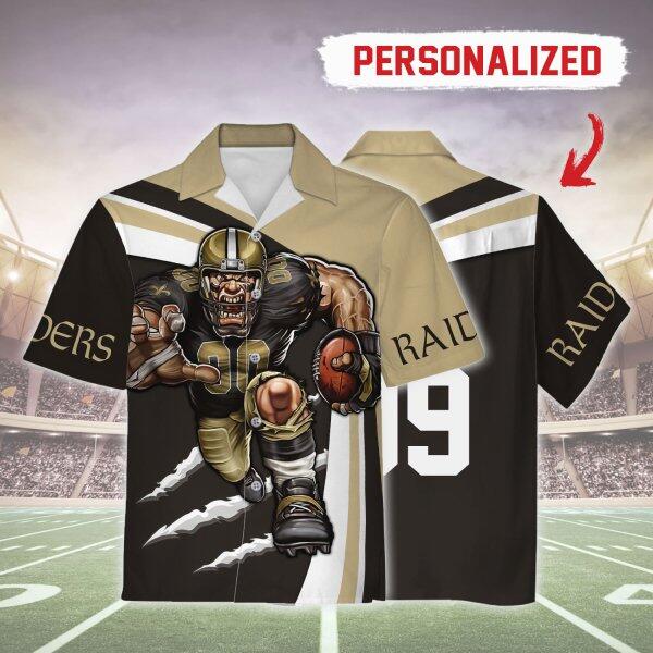 Gearhomies Personalized Unisex Hawaiian Shirt New Orleans Saints Football Team 3D Apparel