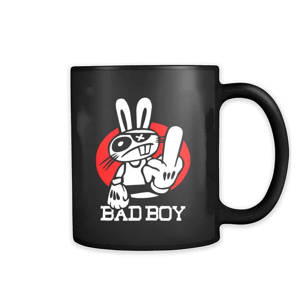 Middle Finger Gangsta Rabbit Bad Boy 11oz Mug