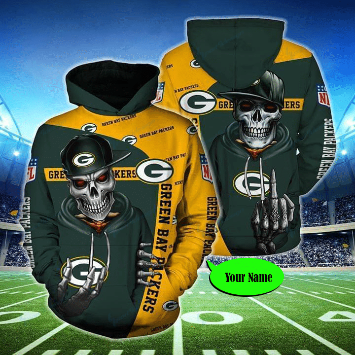 Green Bay Packers Personalized All Over Printed 514