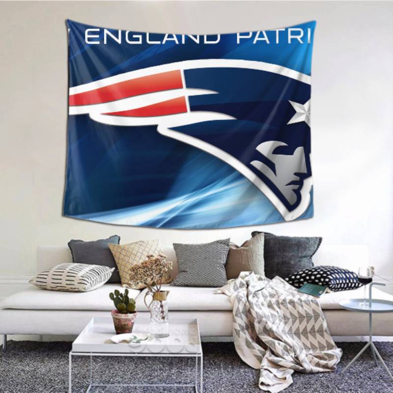 Durable New England Patriots Tapestry -151410 For Beach Shawl Scarf Blanket