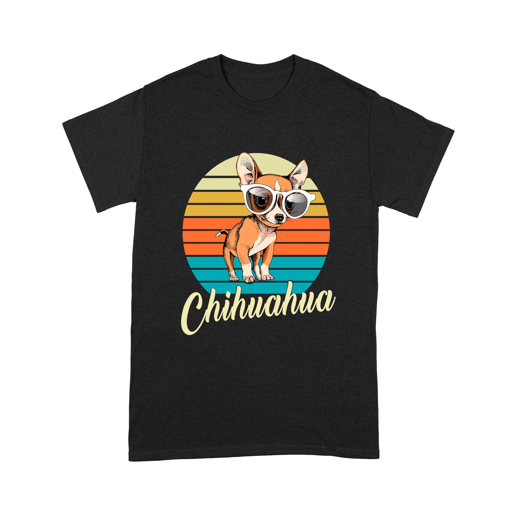 Funny Chihuahua Vintage Retro – Standard T-shirt