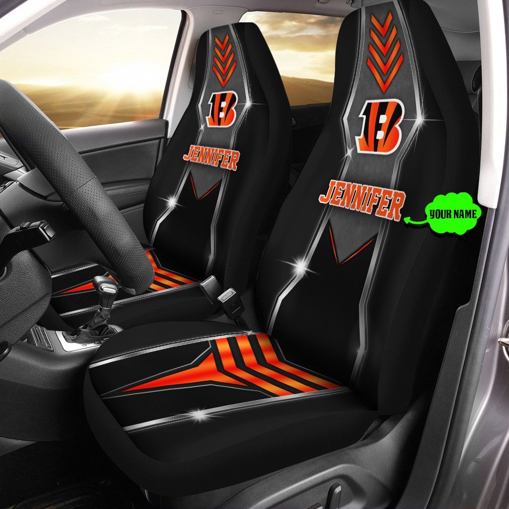 Personalized NNA2906007 Cincinnati Bengals Car Seat Covers