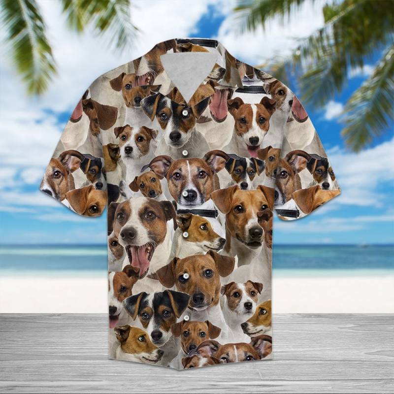 Jack Russell Terrier Awesome Hawaiian Shirt Ha16358