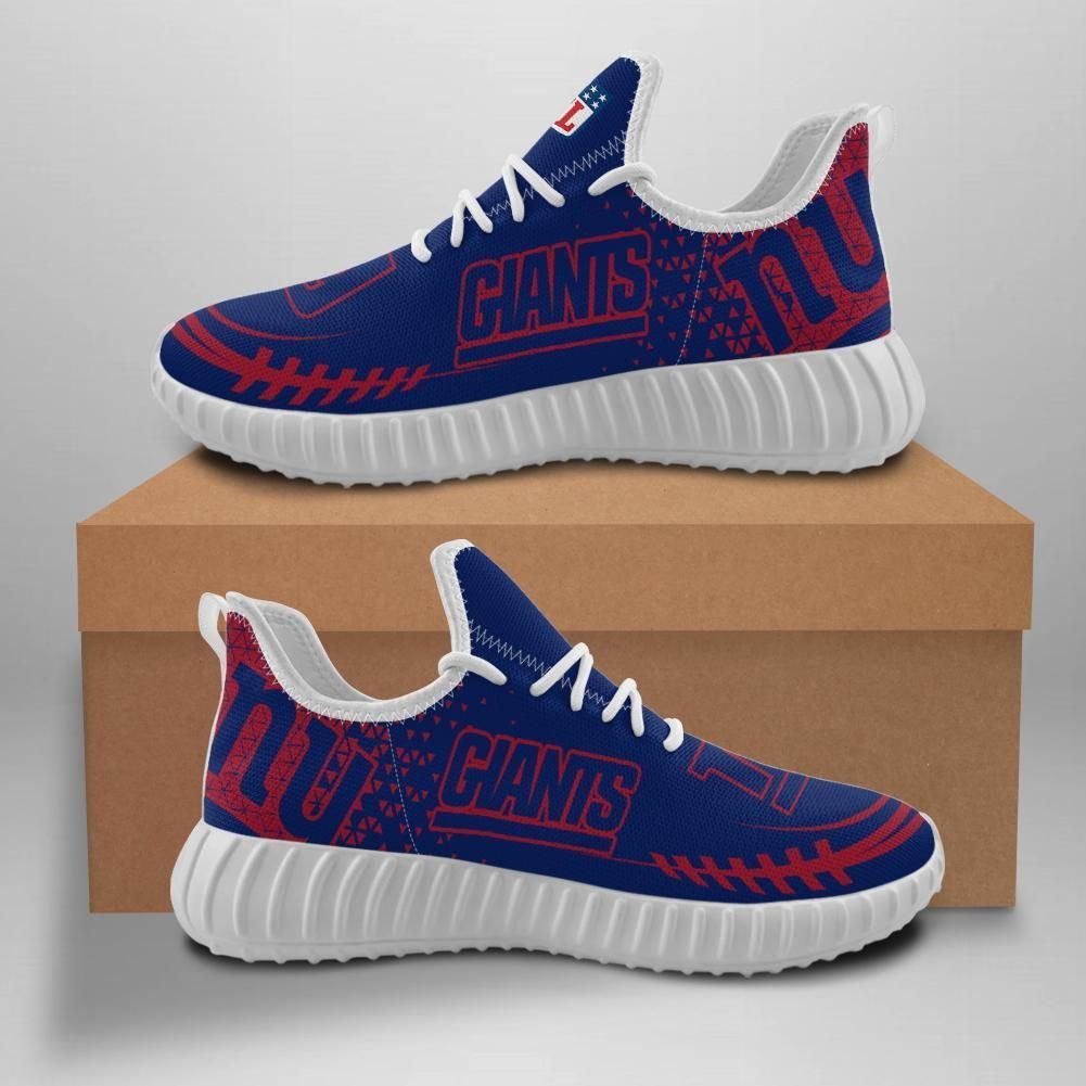 New York Giants Custom Shoes Sport Sneakers Yeezy Boost – Yeezy Shoes