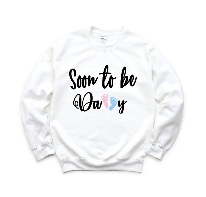 Soon To Be Mommy Gender Reveal Unisex Crewneck Sweatshirt