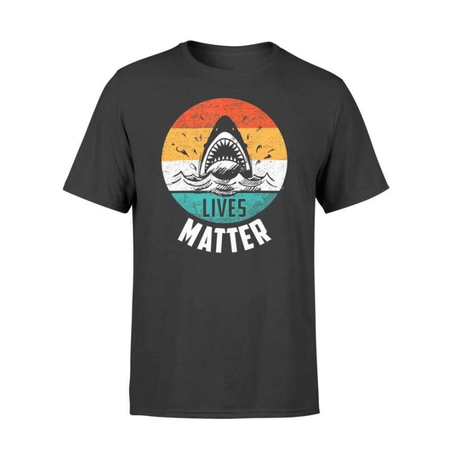 Shark Lives Matter Awareness Shirt for The Week – Standard T-shirt