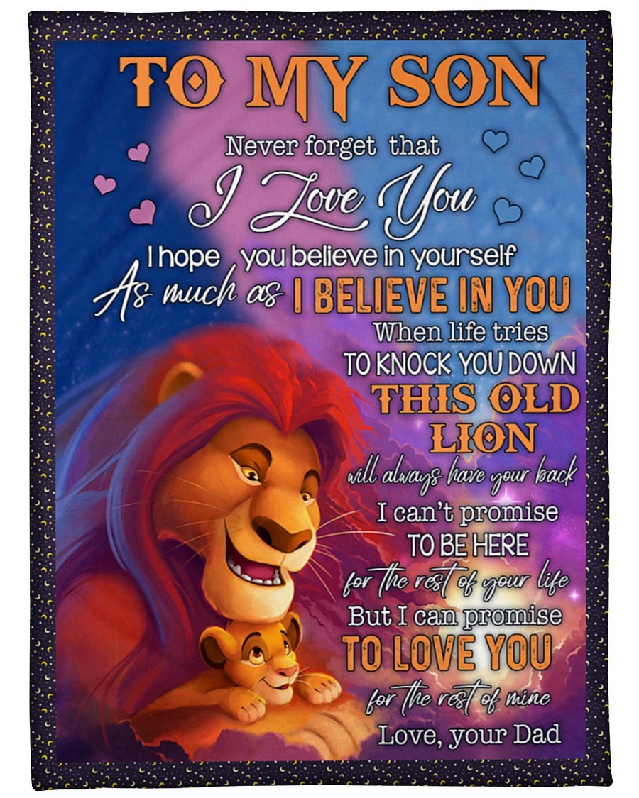 To My Son I Love You For The Rest Of Mine Fleece Blanket – Quilt Blanket Gift For Son Gift For Birthday Family Home Decor Bedding Couch Sofa Soft And Comfy Cozy