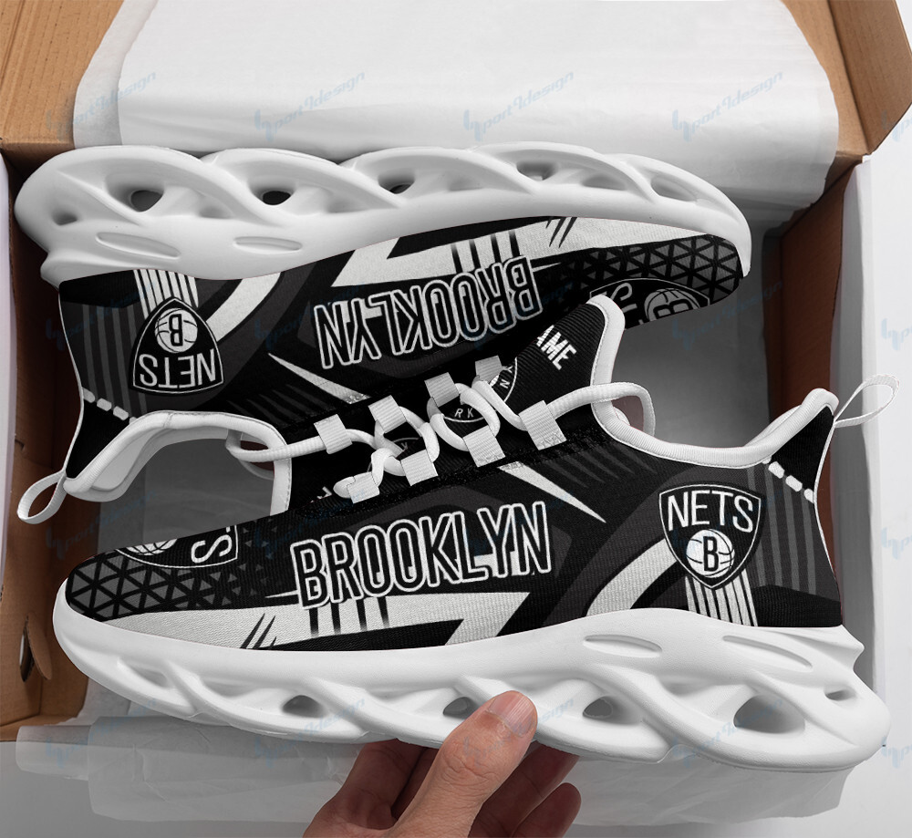 Brooklyn Nets Personalized Yezy Running Sneakers Bg250