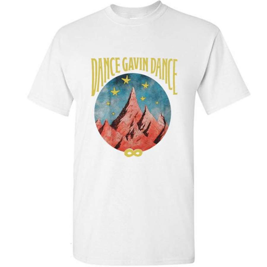 Dance Gavin Dance Mountain Stars Vintage – Gildan Short Sleeve Shirt