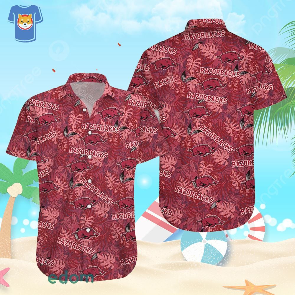 Arkansas Razorbacks Aloha Shirt Hawaiian Shirt For Men And Women