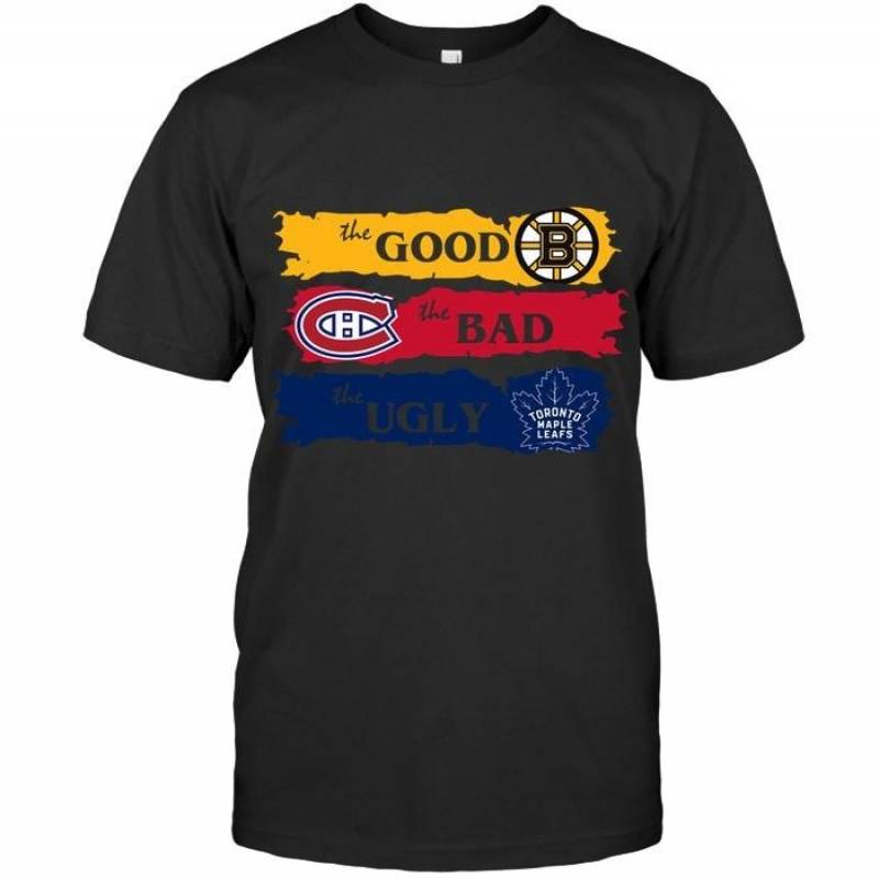 Boston Bruins The Good The Bad The Ugly Fan T Shirt