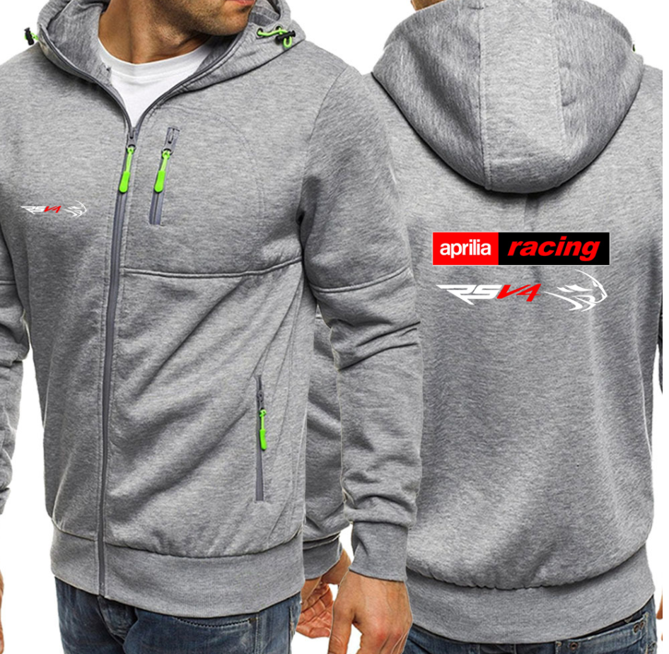 APRILIA Car LOGO New Spring Autumn Hoodies Men Casual Hooded Men’s Sweatshirt Pullover Hoodie Men Clothing Streetwear alx