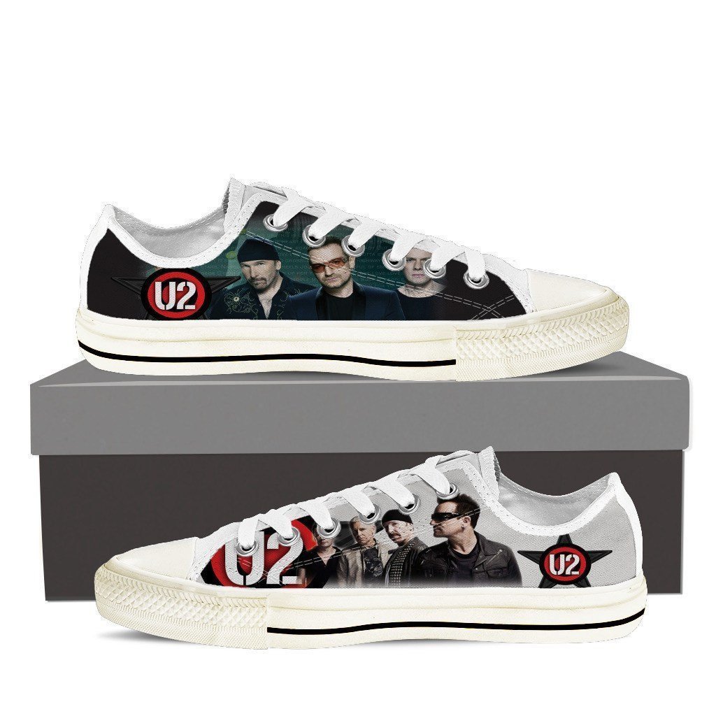 U2 Ladies Low Cut Sneakers