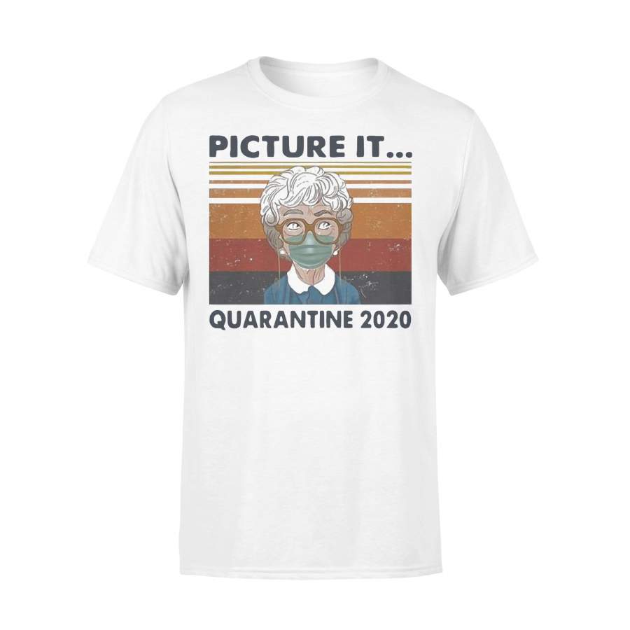 Golden Picture It Quarantine 2020 Vintage Retro T-shirt