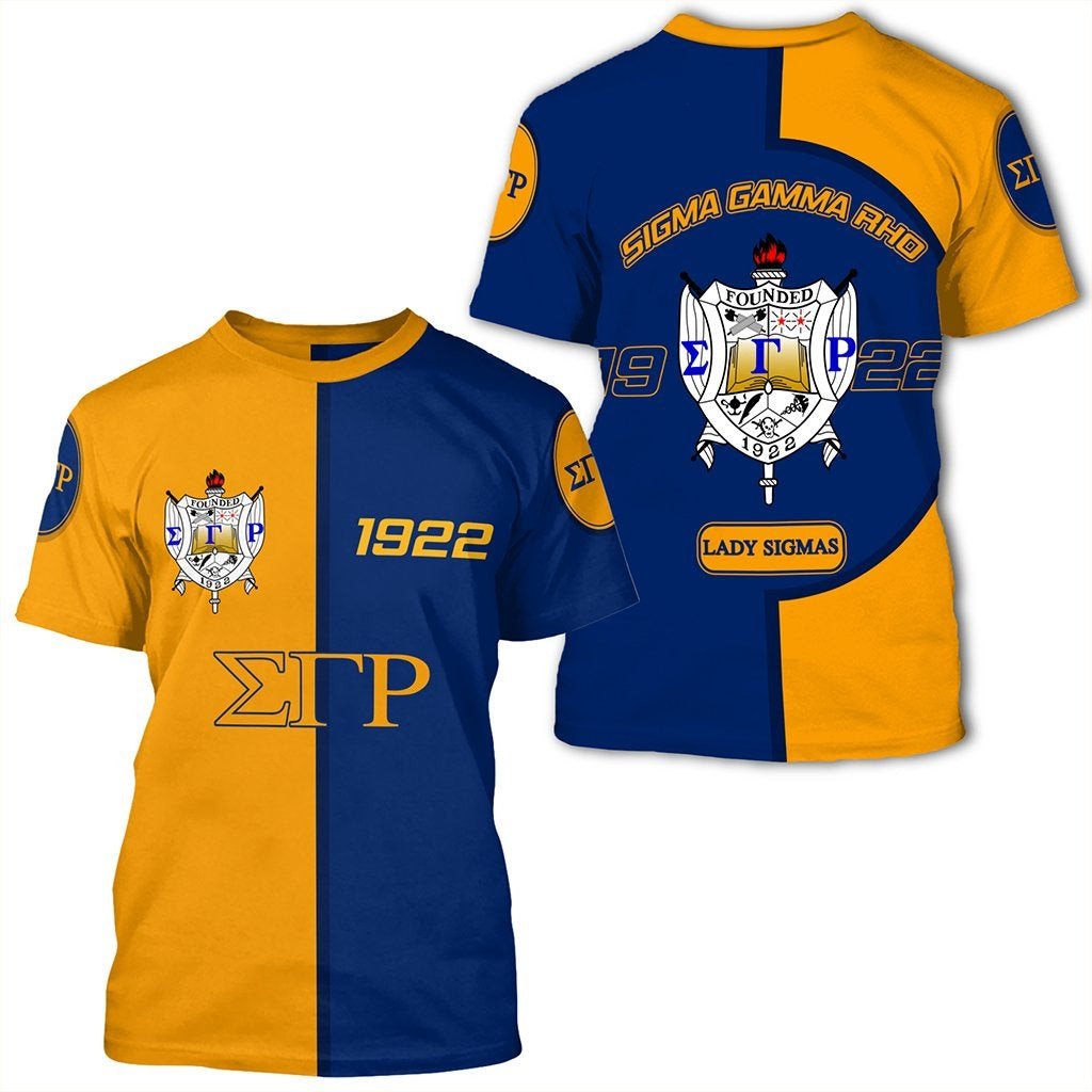 Sorority Tshirt – Sigma Gamma Rho Tshirt Cycle Style