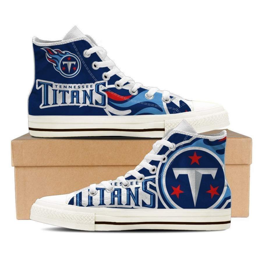 Tennessee Titans Mens High Top Sneakers High Top