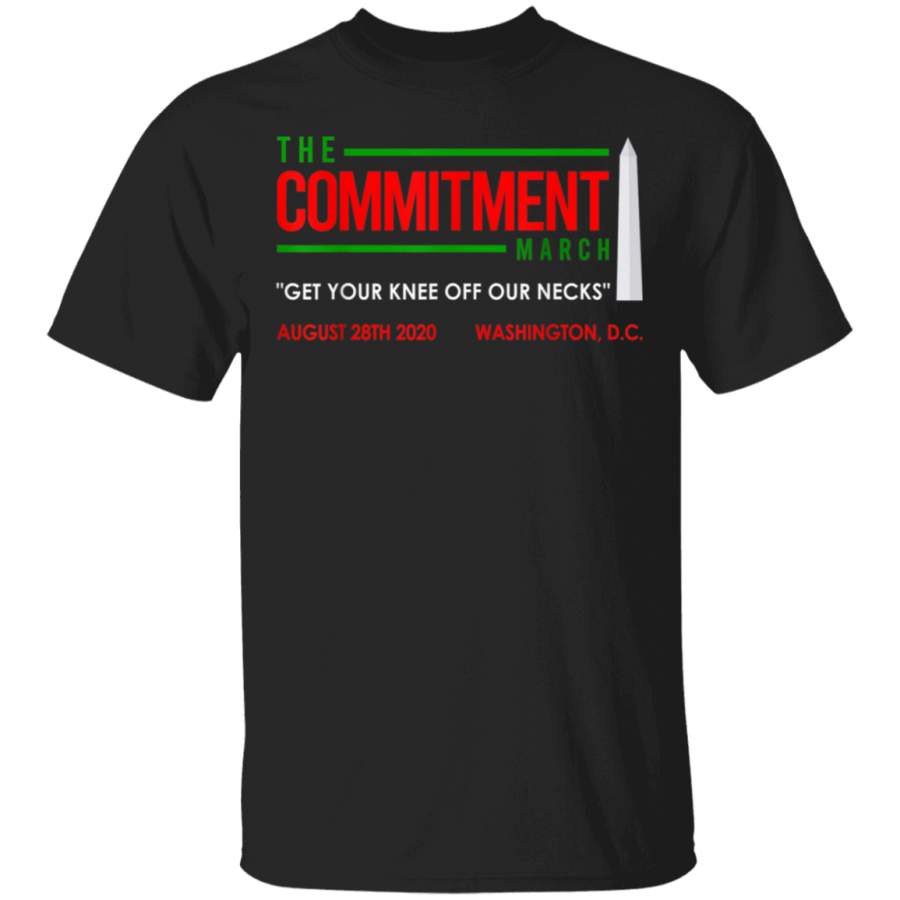 The Commitment March Black Lives Matter TShirt