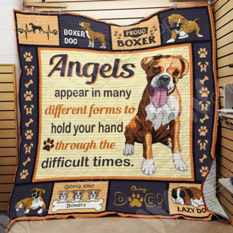 Boxer Dog Blanket OCT1502 69O43