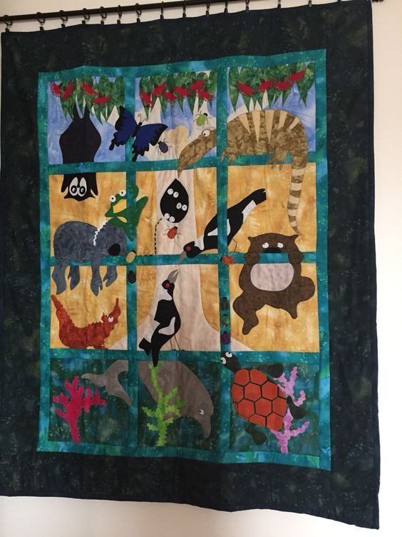 Animal Hur Quilt Cysiik