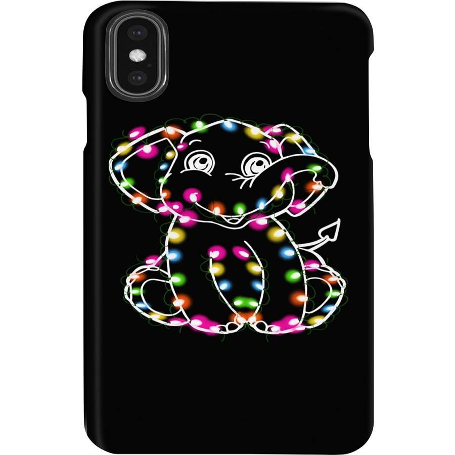 A Coloful Led Lights Elephant 2020 Trending Phone case