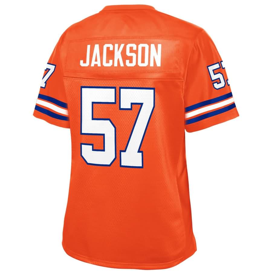 Tom Jackson Denver Broncos NFL Pro Line Womens Retired Player Jersey – Orange