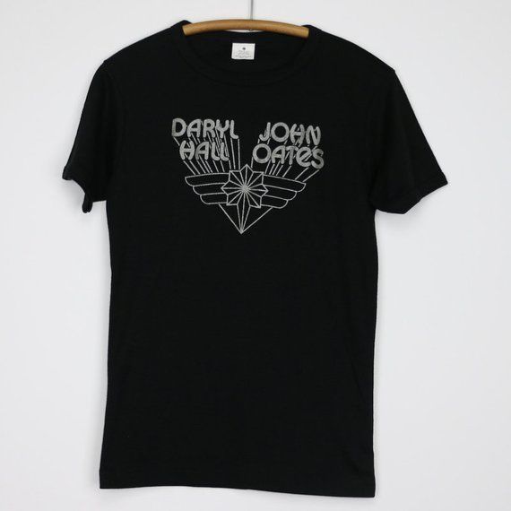 Vtg 1978 Hall And Oates Livetime T-Shirt