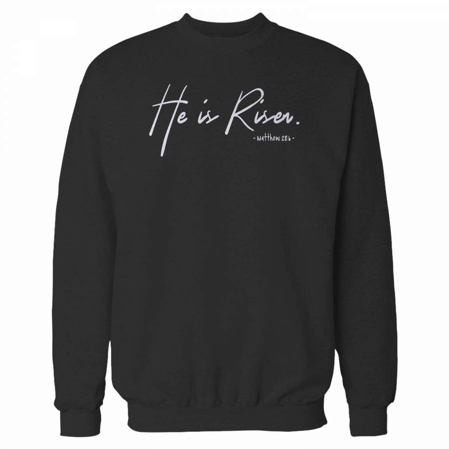 He Is Risen Kids Easter Sweatshirt