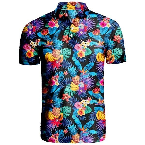 Tropical Fruits Golf Polo Shirts – Andressierra Shop